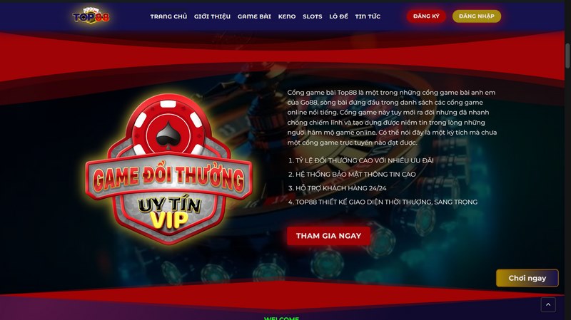 gioi thieu nha cai top88 Copy Giới thiệu TOP88