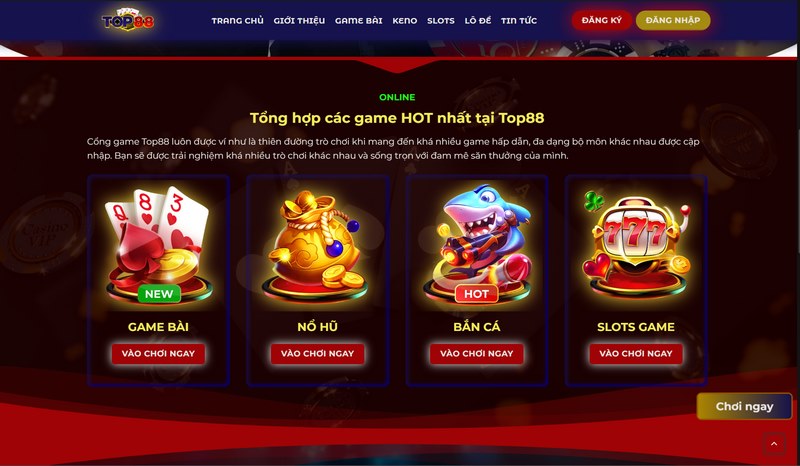 Trang chủ TOP88